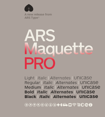 Ars Maquette Web Font Similar Free